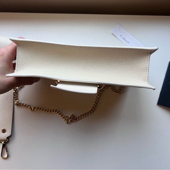 Strathberry mini crescent shoulder bag vanilla/diamond - Picture 6 of 9